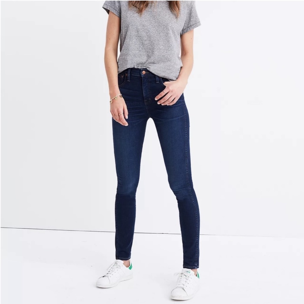 MADEWELL 10” High-Rise Skinny Jeans 28 T